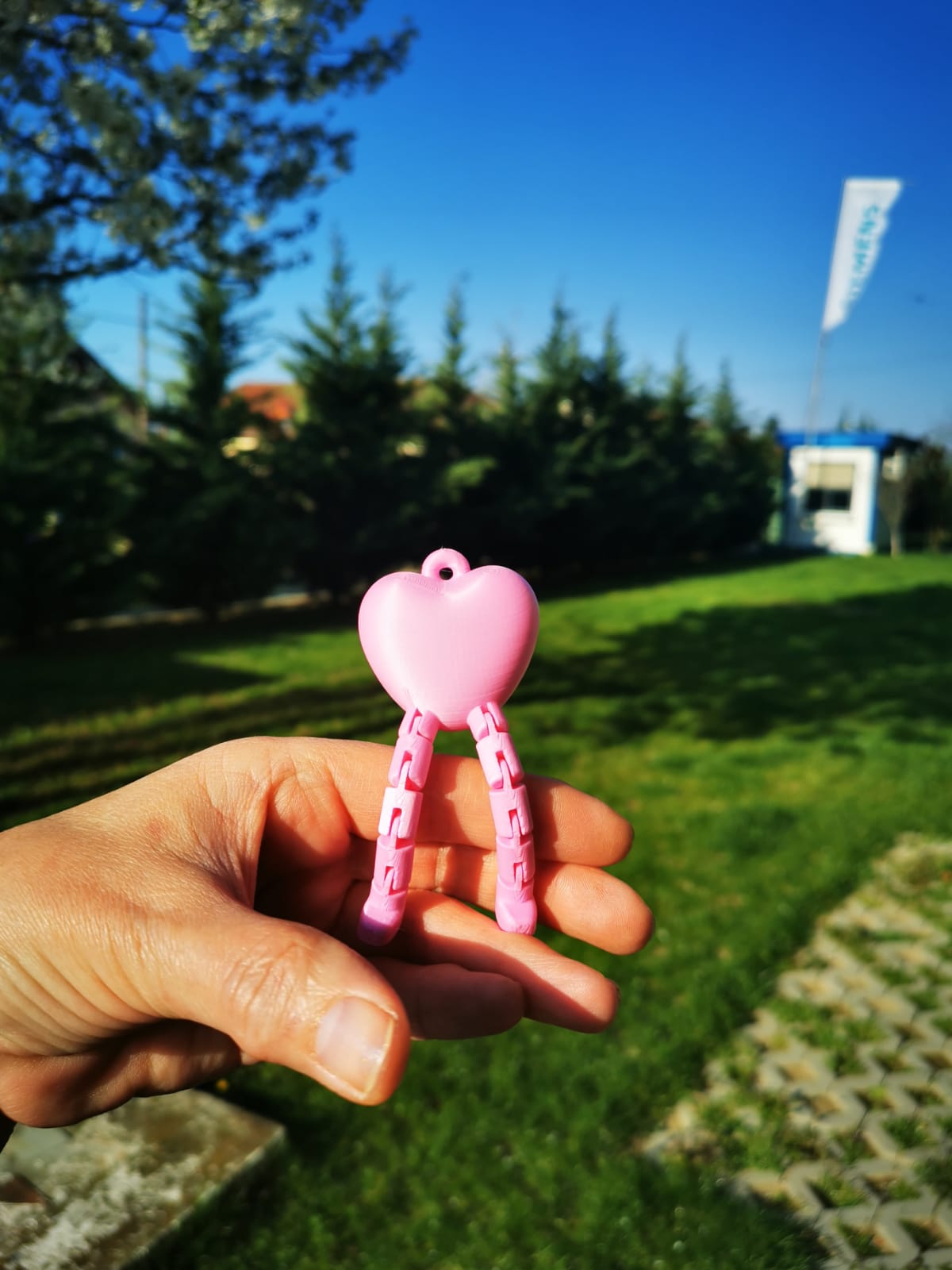 Breloc Inimă 3D Print