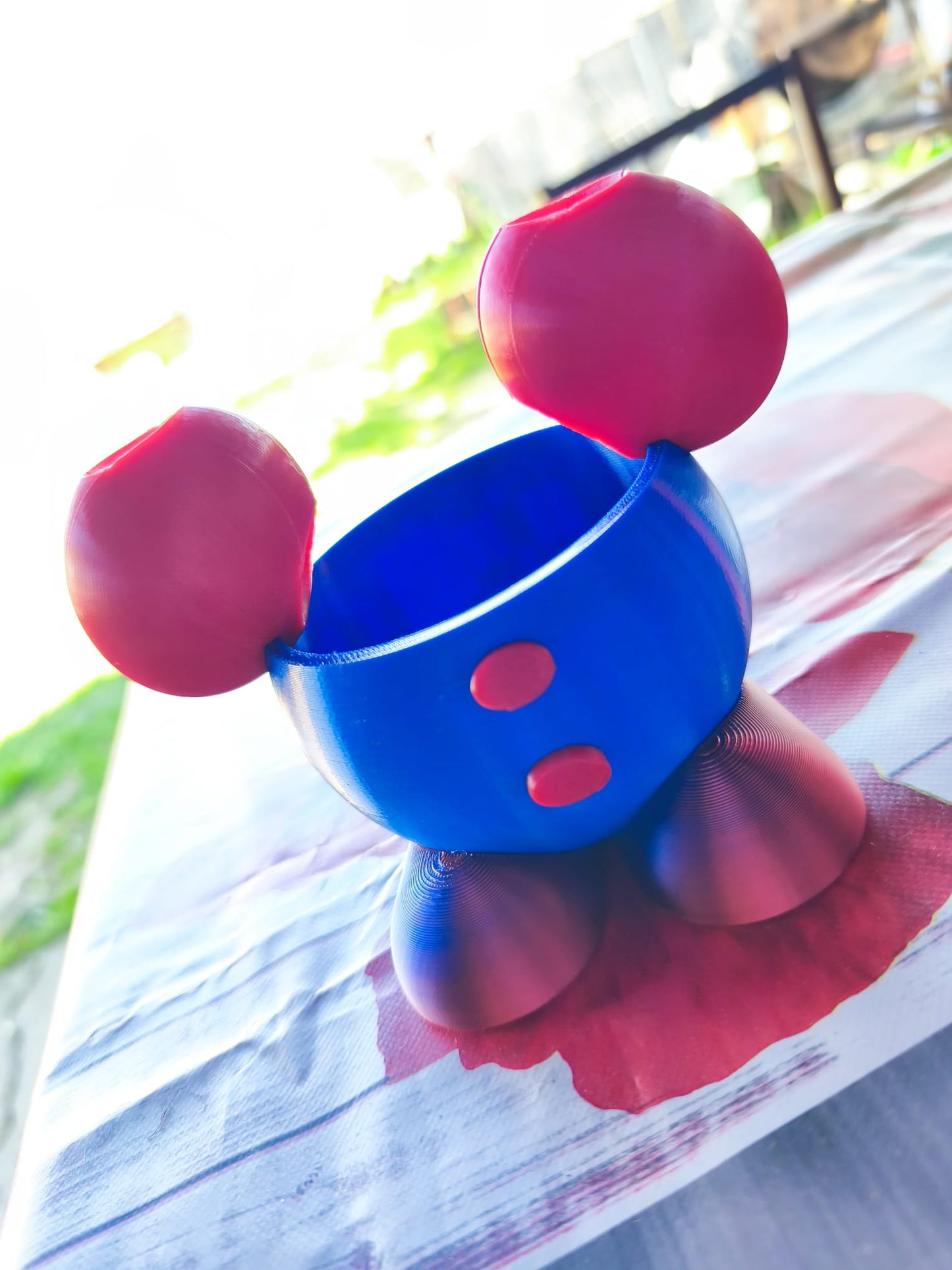 Suport Periuță și Pastă de Dinți – Imprimat 3D